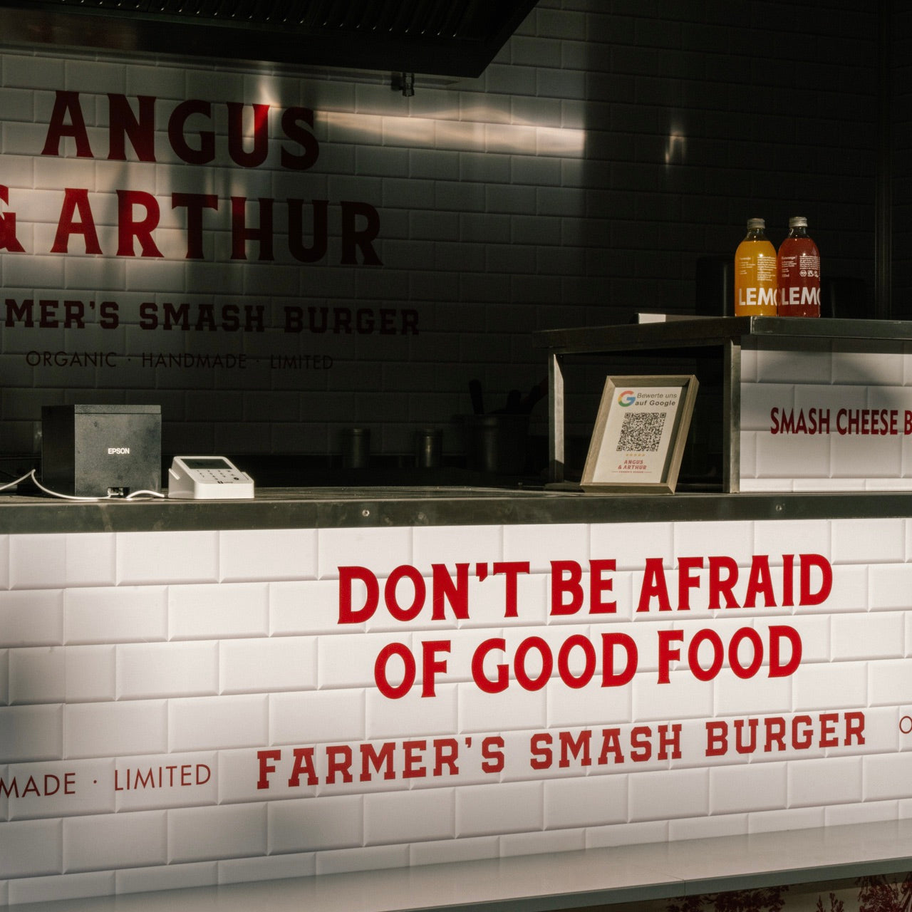 Angus & Arthur Burger in der Rochusgasse.